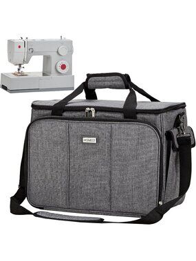 New Sewing Machine Carrying Case with Multiple Storage Pockets,